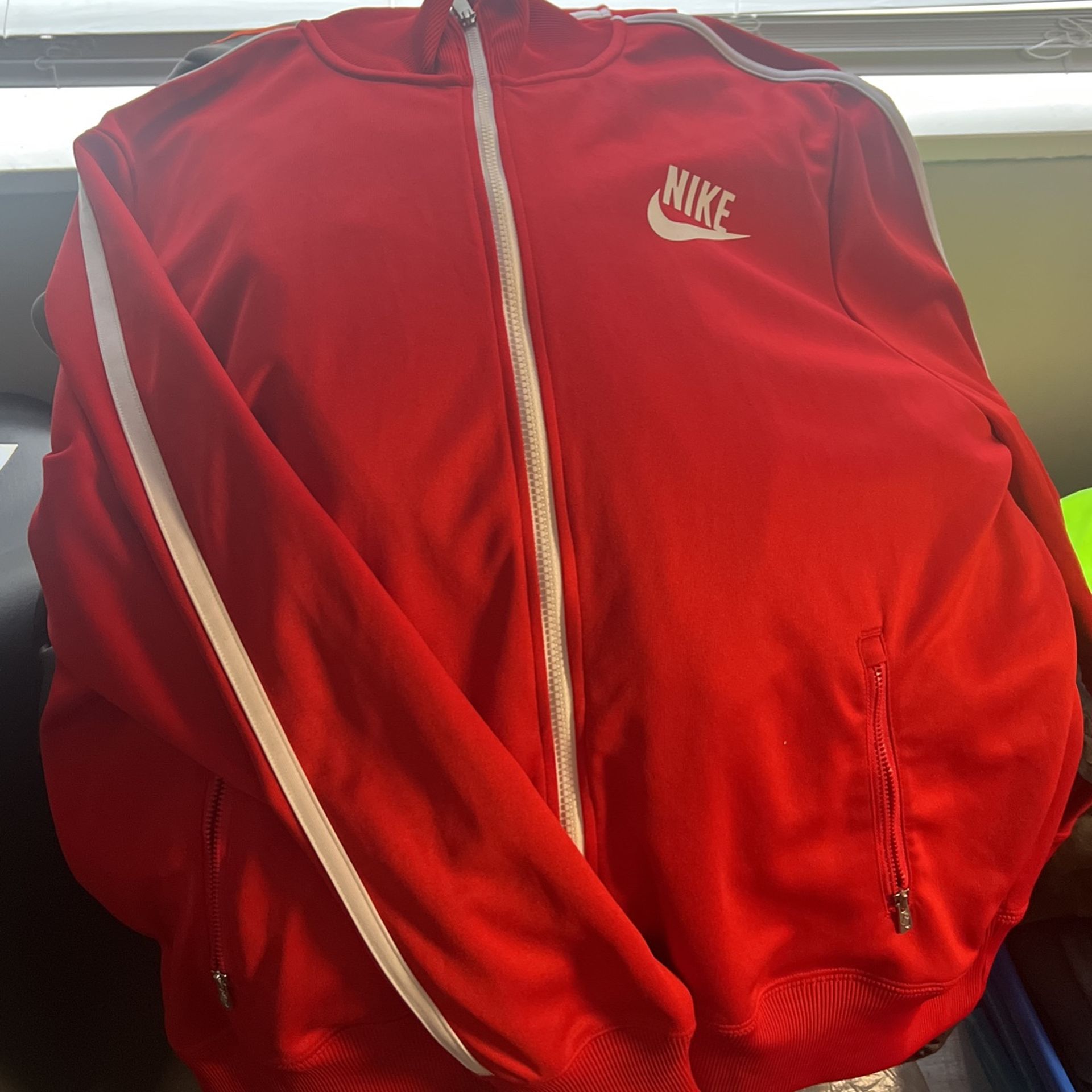 Nike Red Jacket. Nike Blue Jacket. 2xl. Vintage $100 A Piece