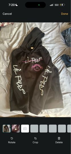 Lil Peep Black Graphic Hoodie