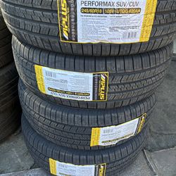 4 new 245/60/18 Aplud installed and balanced