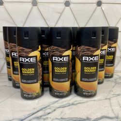 Axe Fine Fragrance Collection Men's Deodorant Spray, Golden Mango Aluminum-Free, 4 oz. New/unopened. 