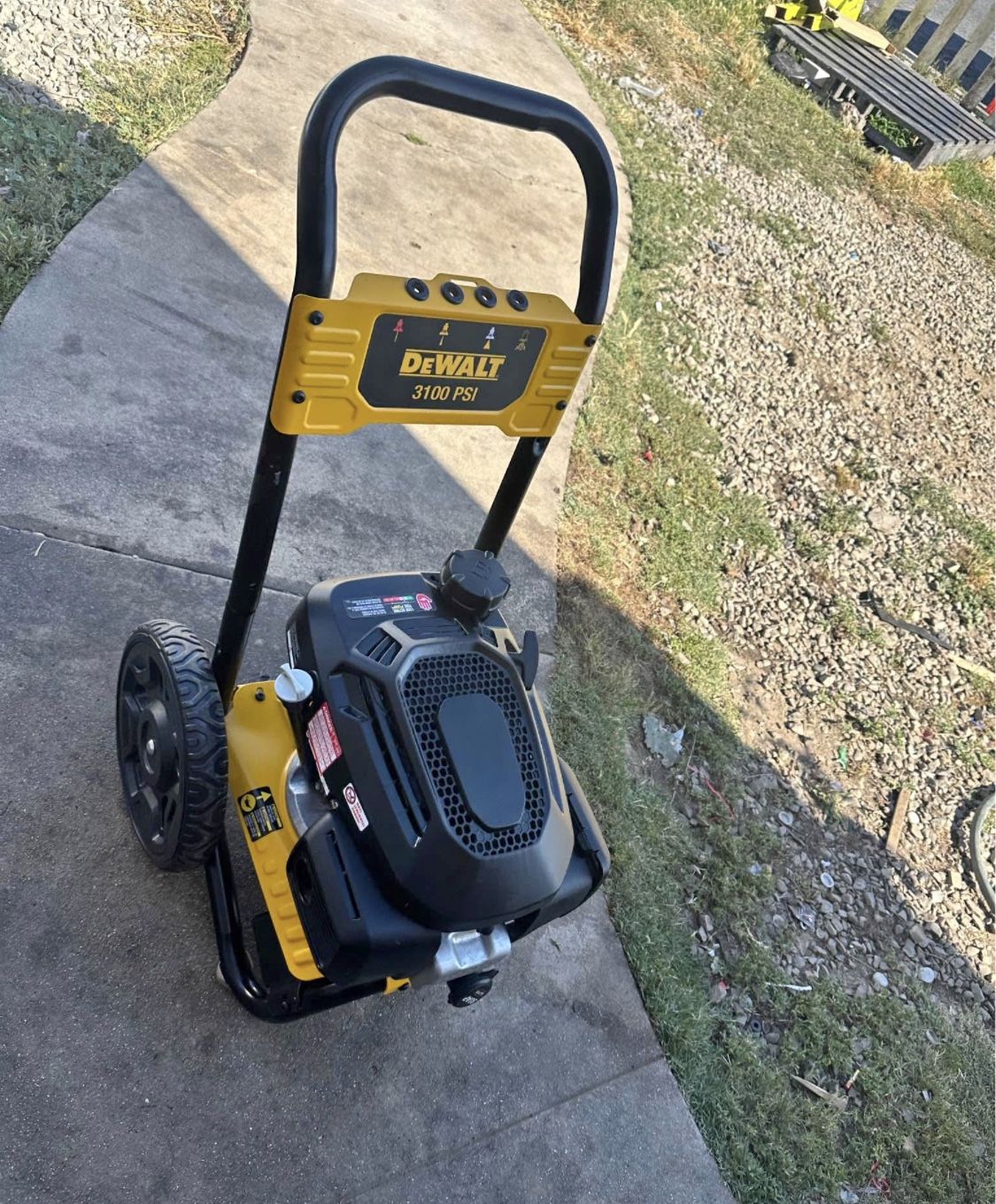 3100 psi dewalt Honda without hose without gun