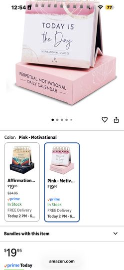 Daily Motivational Calendar 