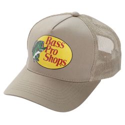 Brand New Bass Pro Shop Hat Cap (Beige) Brown Tan