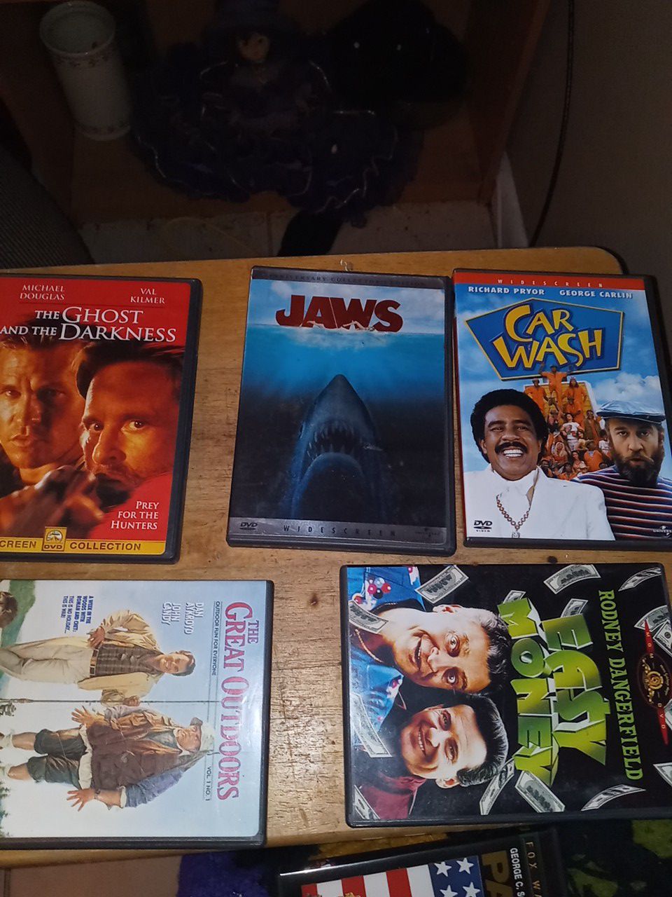 56 dvd movie's pick up only