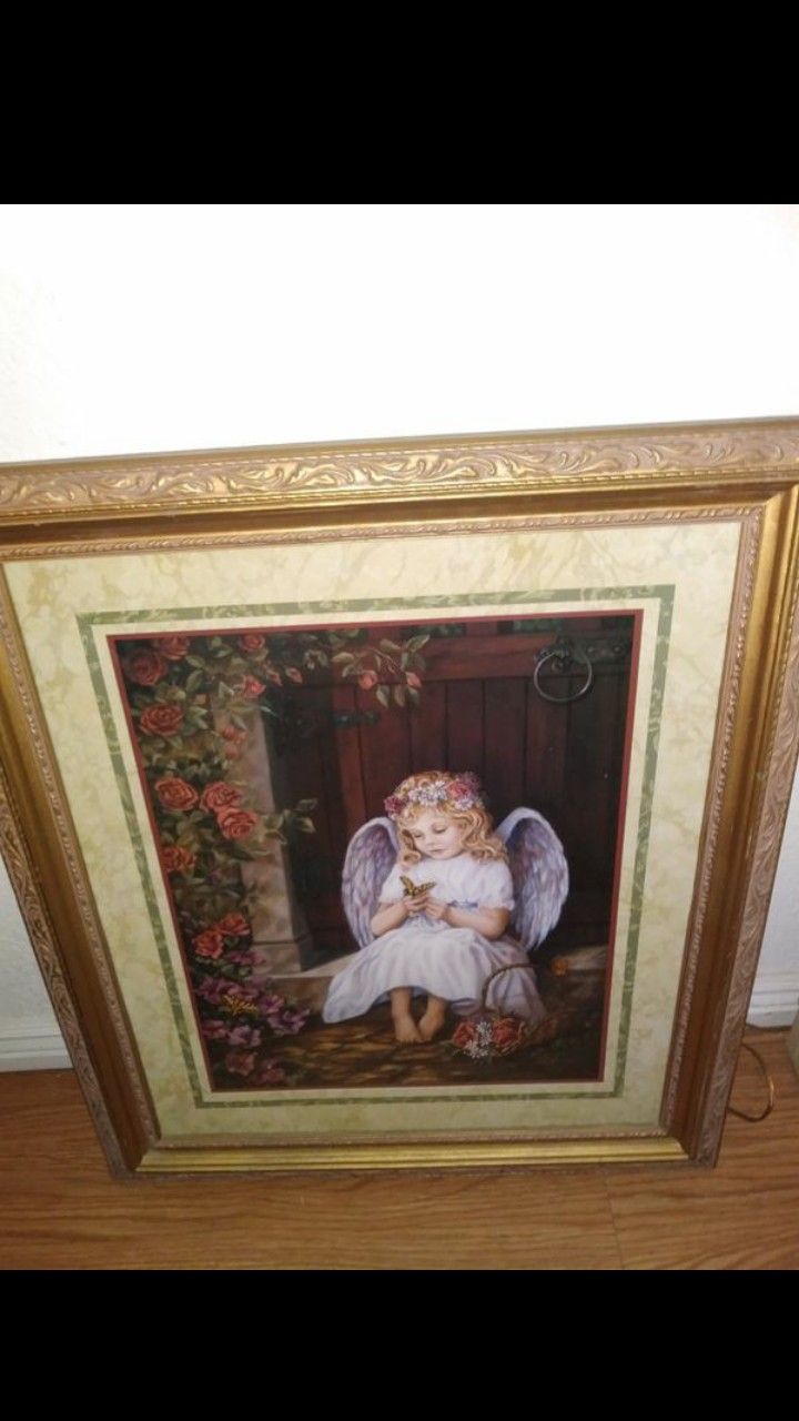 Home interiors angel picture