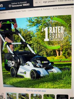 EGO  LM2135SP electric Lawn Mower