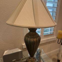 Vintage Neoclassical style urn table lamp - 29” T