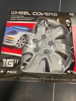 2X (Two) 16 inch Wheel Covers Hub Caps Brand New