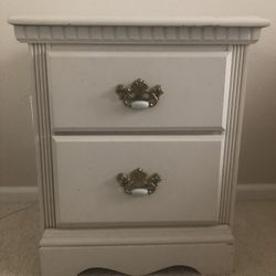 Solid  Wood Nightstand 