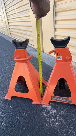 Victocha Jack Stands Pair Orange