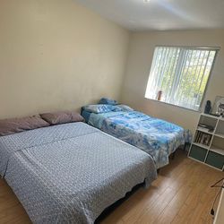 Full Size Mattress And Frame (disassembled)