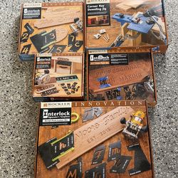 Rockler Interlock Sign making & Corner Key Doweling Jig