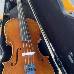 Brand New Violin And Yellow Case 