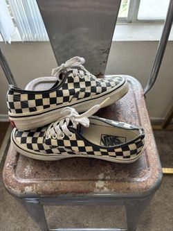 Checker Board Vans Authentics