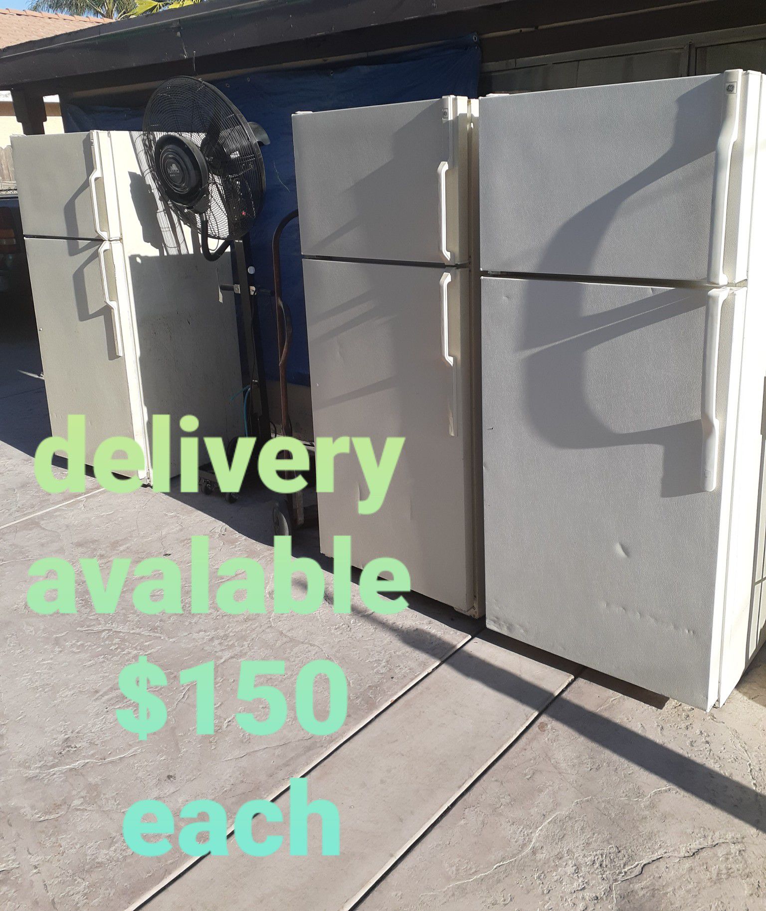 fridge refri refrigerador refrigerator delivered apartment sized stainless whirlpool Samsung fridgidare Kenmore delivery available appliance