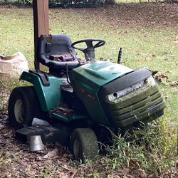 Weed eater VIP riding lawnmower