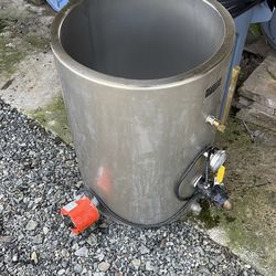 Stainless steel, wax melting pot