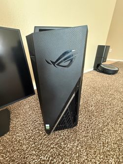 Asus Desktop PC and Asus Monitor
