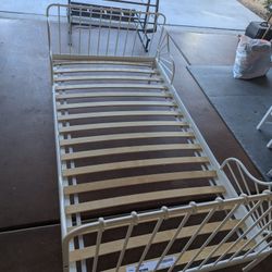 Ikea expandable toddler / kid bed frame