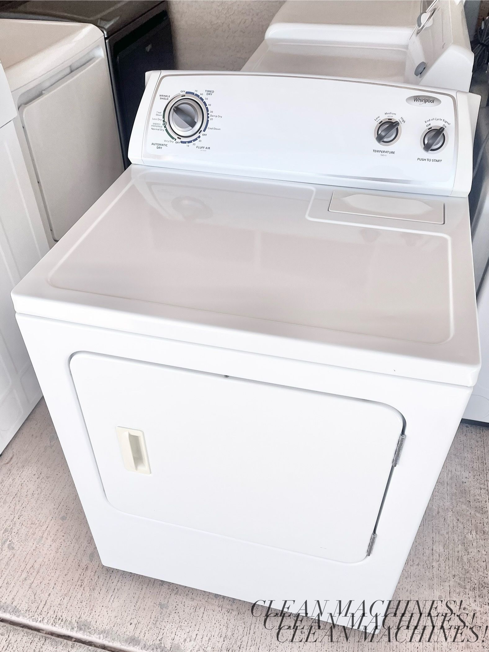 Whirlpool Electric Dryer 90 Day Warranty Some Delivery