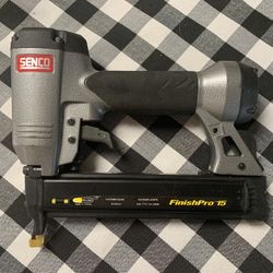 SENCO FINISH PRO - NAIL GUN & NAILS