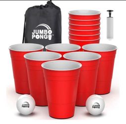 New Giant Yard Pong Outdoor Games. Nice Quality