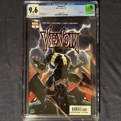 Comic Book Graded Venom 1 C.G.C 9.6