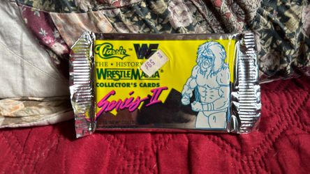 1990 wrestlemania unopened pack