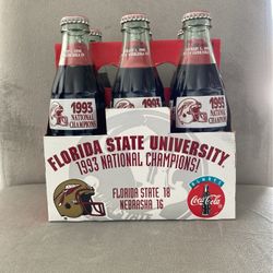 1993 national champion Coca-Cola bottle