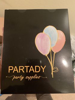 Baby Shower Decorations for Girl – Pink and Gold Hanging Decorations Set with Paper Fans Kit, Banner, Tissue Pompoms Flowers and Balloons – Great Gi