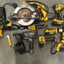 Dewalt Lot Of Tools (12)