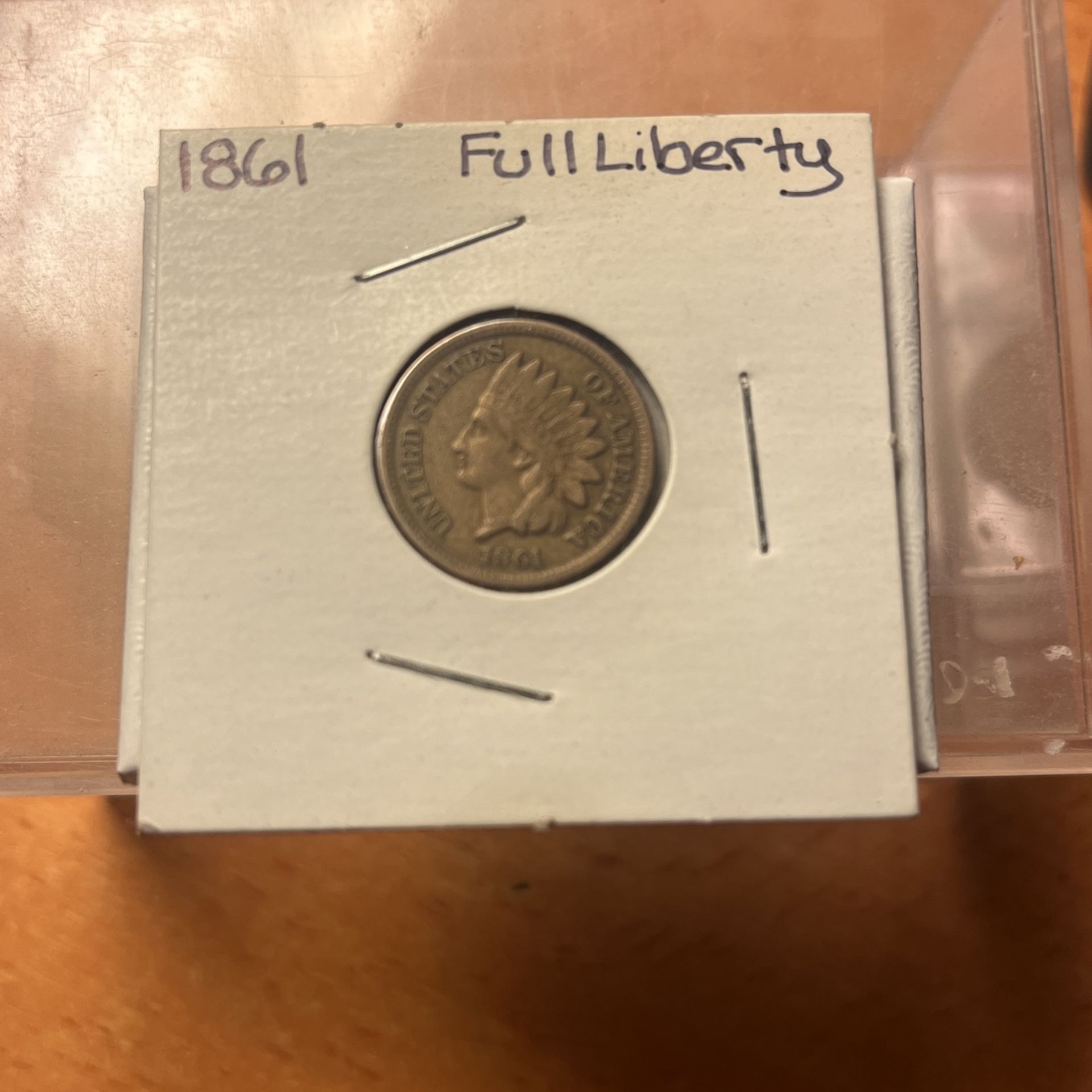 1861 Indian Head Penny