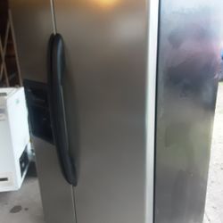 Kenmore Double Door Refrigerator Stainless Steel 