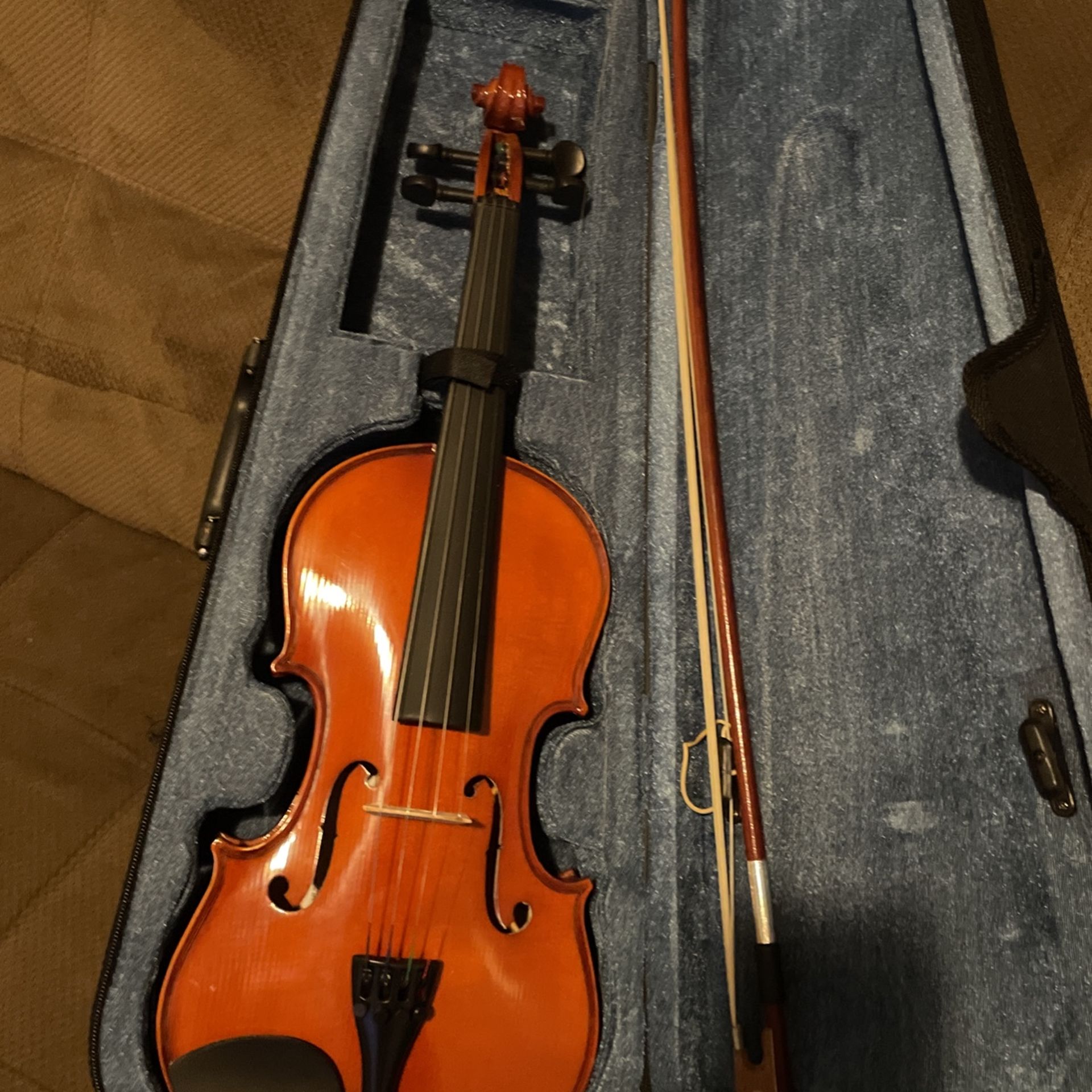 New Violin In The Case