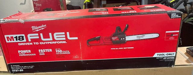 M18 MILWAUKEE FUEL CHAINSAW 10"