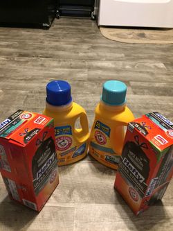 Arm&Hammer 2bottles/Hefty trash bag 30gallon