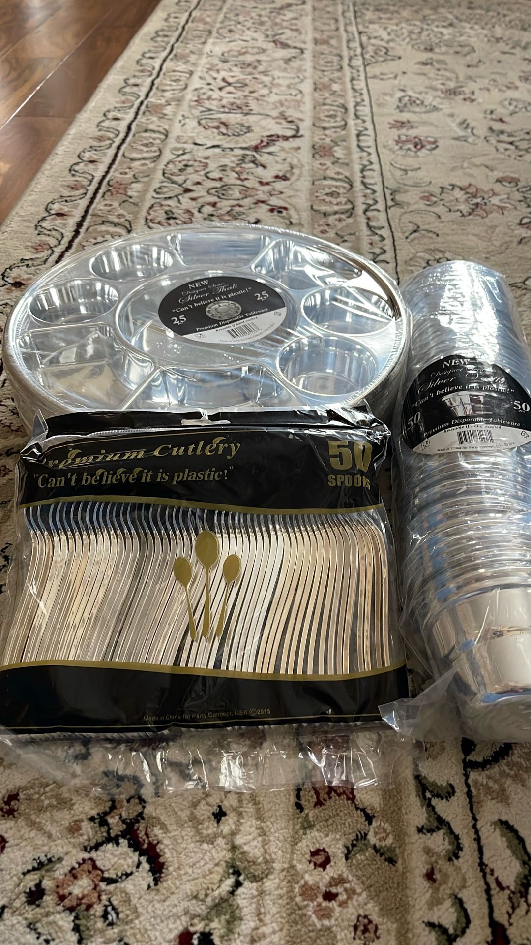 9 Compartment Plates 225 For $281. Bowl 225 For $155.