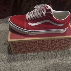Red Mens Vans