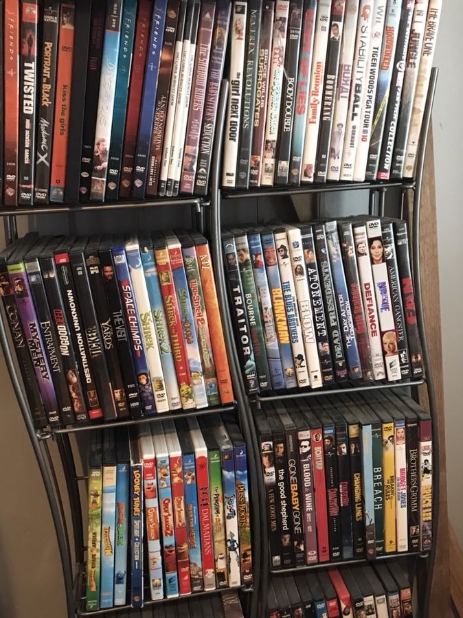 DVD Movies $2 and up (ALL DISNEY CLASSICS WERE SOLD)