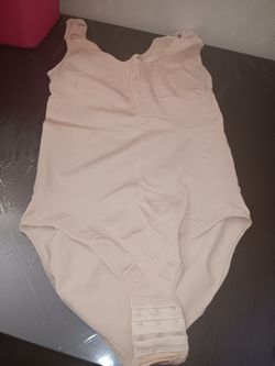 Fajas Body Suits One Black One Cream Like New Size Large 