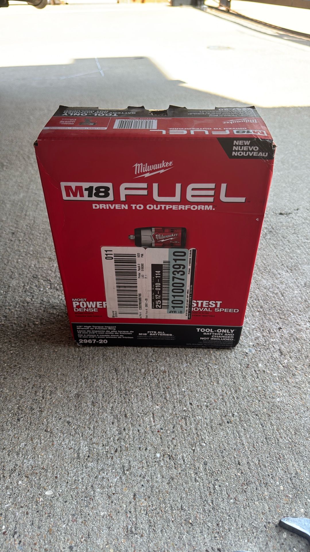 Milwaukee M18 1/2 High Torque Impact Wrench 