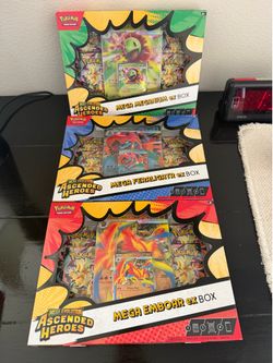 Pokemon TCG Ascended Heroes Mega EX 3 Pack - $190