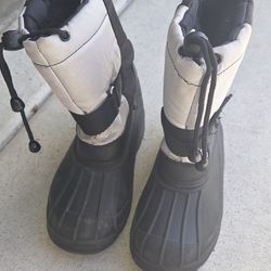 SkaDoo Little Boys' Rubber Snow Boots Size 12
