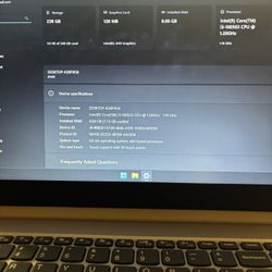 Lenovo Idea Pad 3 15.6 Inch Touch Screen Laptop 