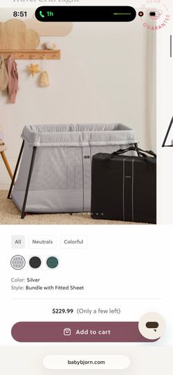 Baby Bjorn Travel Pack and Play