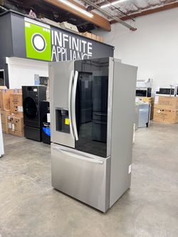 🔥  OPEN BOX – LG InstaView French Door Refrigerator Stainless Steel