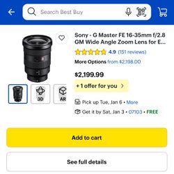 G Master 16-35 F 2.8