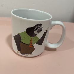 Disney Store Exclusive Zootopia Flash “What’s the Rush?” Flash Sloth Mug