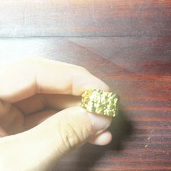 Gold Plated Nugget Ring 14k Brand New No Refund Size 7 