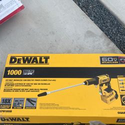 Dewalt Pressure Washer 1000